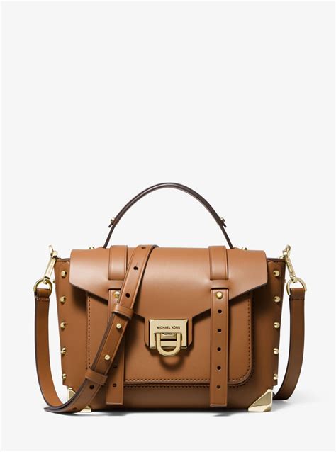 michael kors medium belted satchel|Michael Kors manhattan medium satchel.